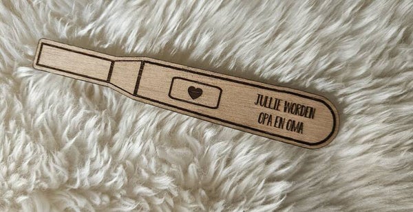 Zwangerschapstest opa & oma