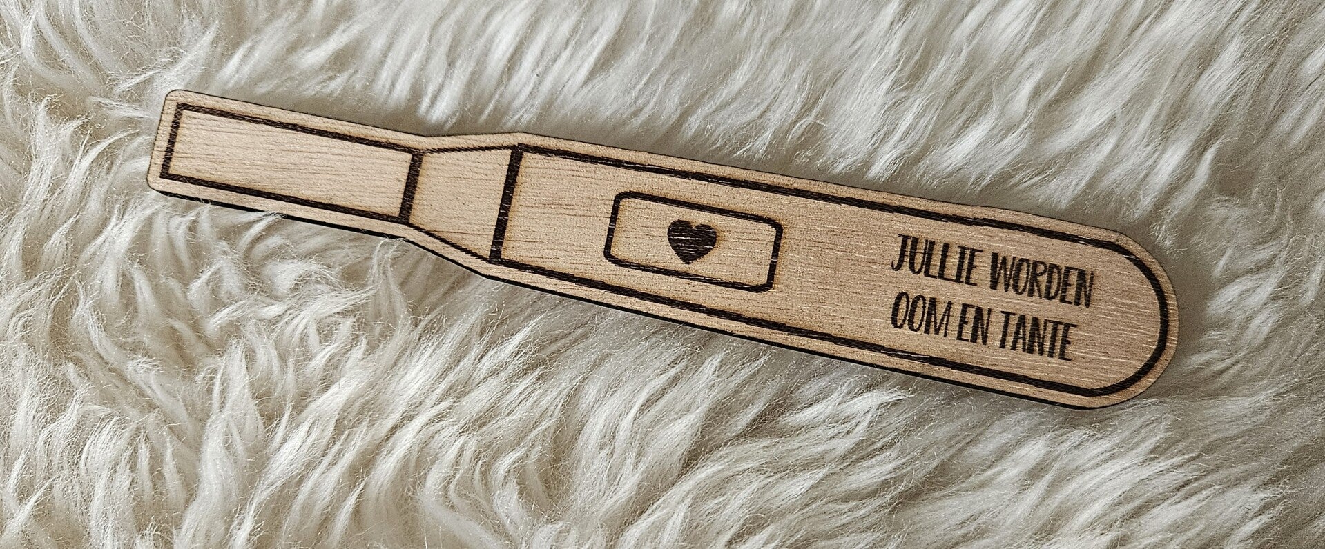 Zwangerschapstest oom & tante