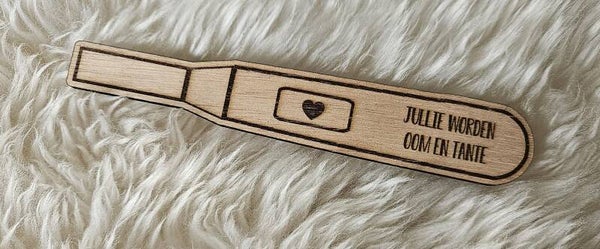 Zwangerschapstest oom & tante