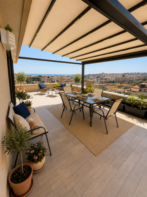 Attico Esclusivo con Terrazzo Panoramico di 200 mq e Garage – Viale Mario Rapisardi (Via Maroncelli)