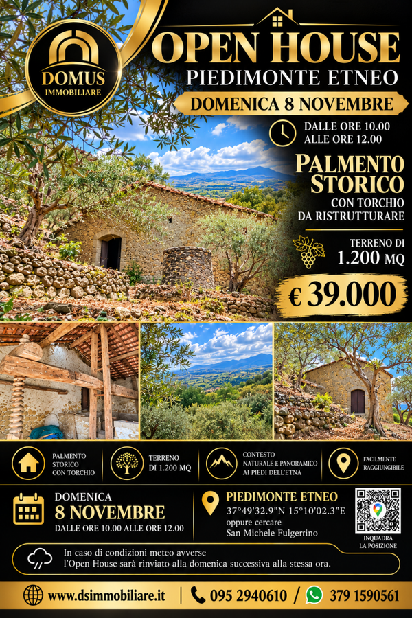 📅 OPEN HOUSE – DOMENICA 8 NOVEMBRE 🕙 Dalle ore 10:00 alle 12:00
