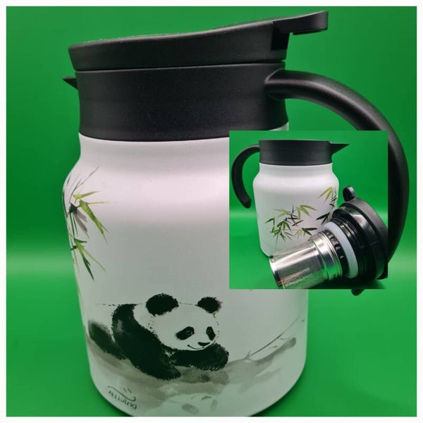 Thermosfles met filter 1000ml