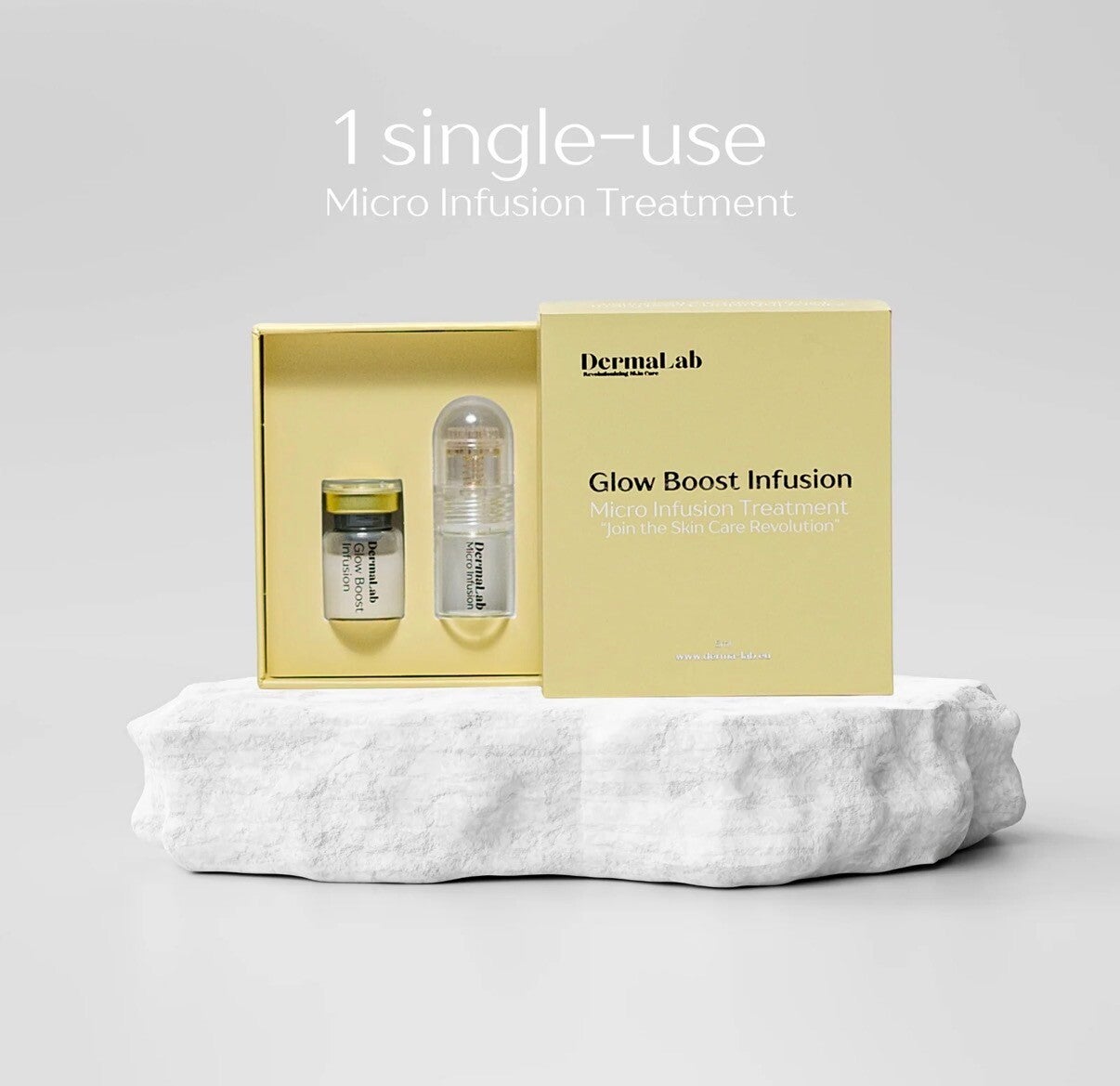 Glow boost infusion, single use