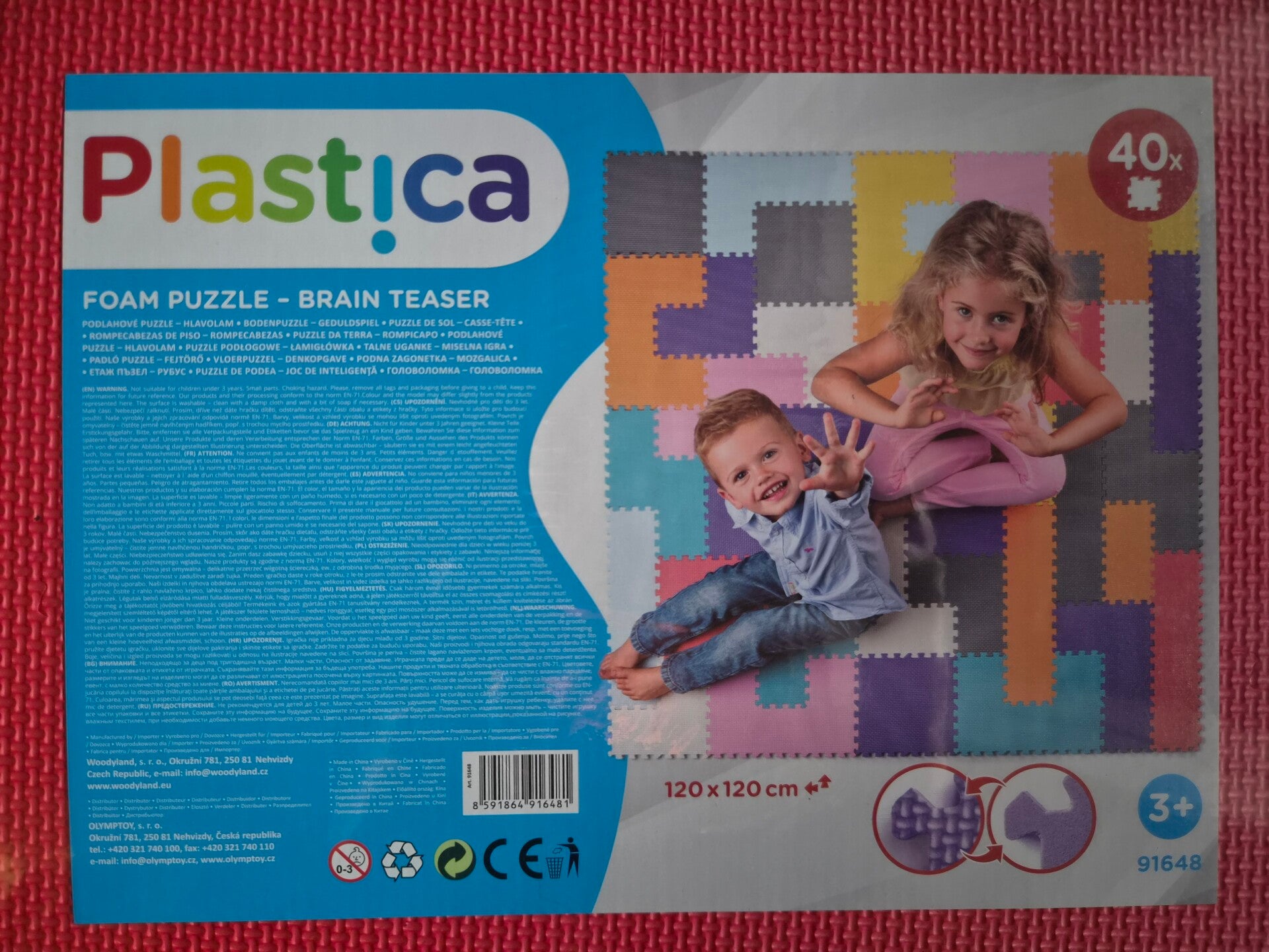 Foam puzzelmat