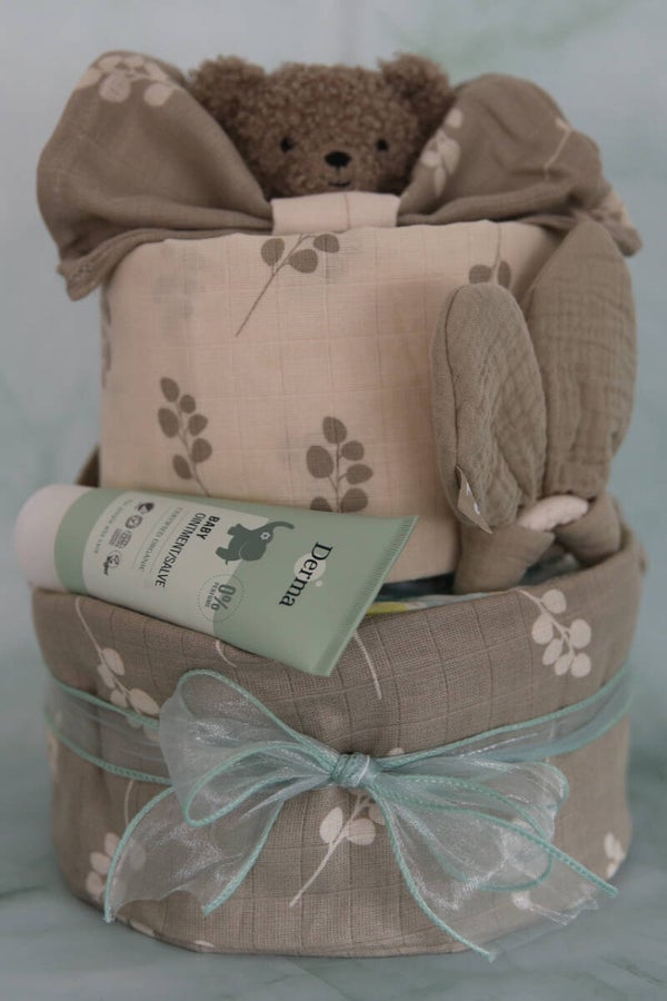 Luiertaart Premium Olive Green