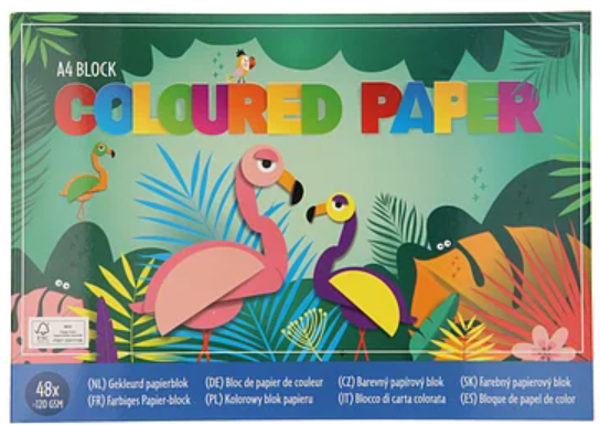 Gekleurd knutsel papier