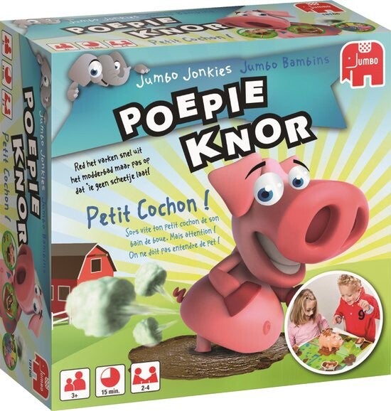 Gezelschapsspel - Poepie knor!