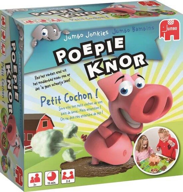 Gezelschapsspel - Poepie knor!