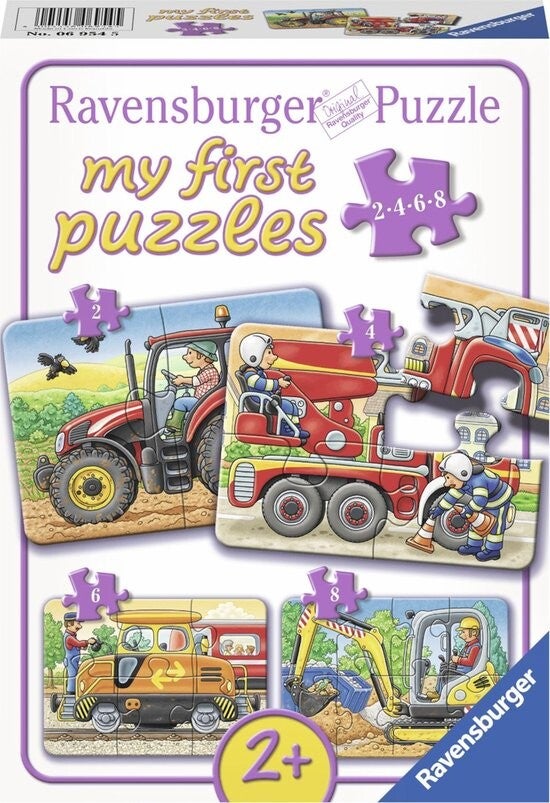 Puzzel 4 in 1 - Werk