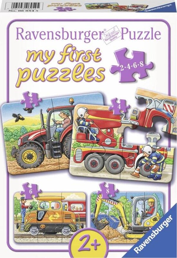 Puzzel 4 in 1 - Werk
