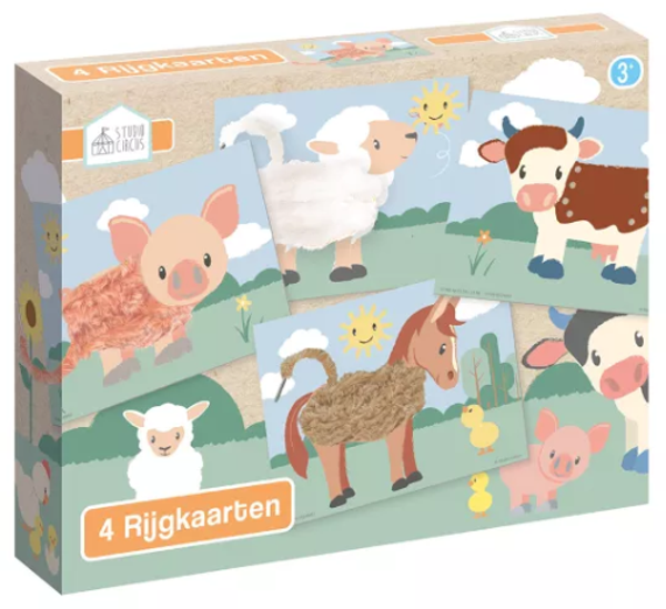 Rijgkaarten - Boerderij