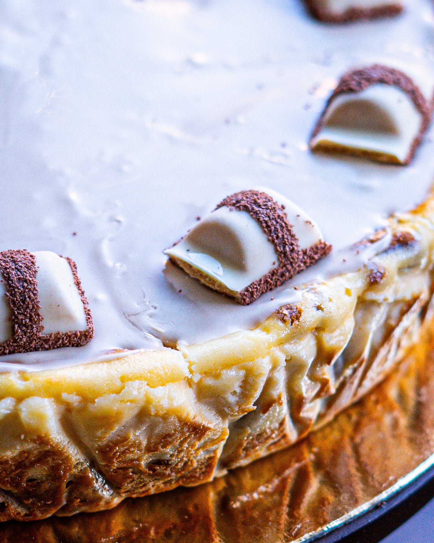 Tarta cheesecake de kinder