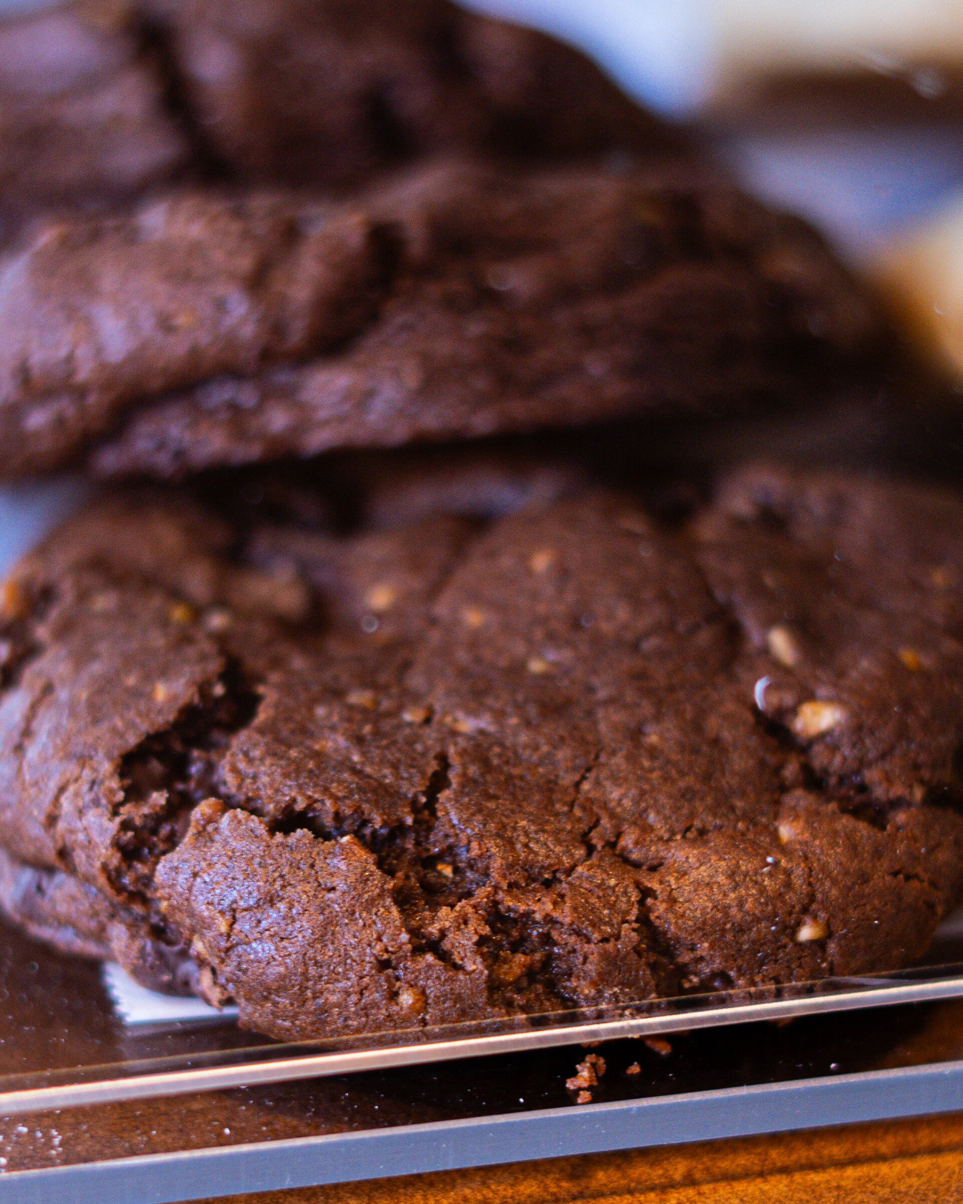 Cookies chocolate con kikos (rellena de nutella)