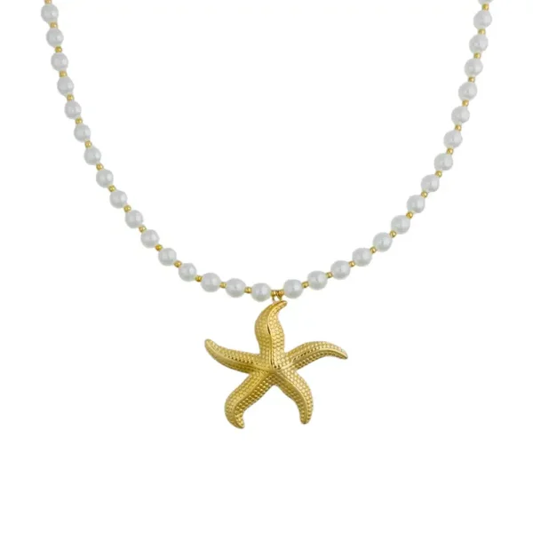 Seastar parel ketting