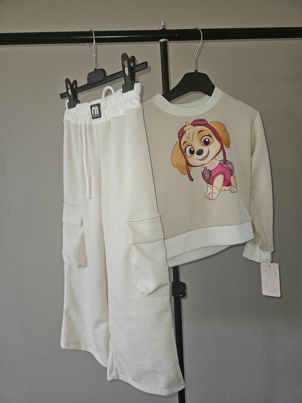 2delig setje beige hondje paw patrol