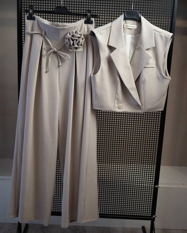 2delig set beige ecru