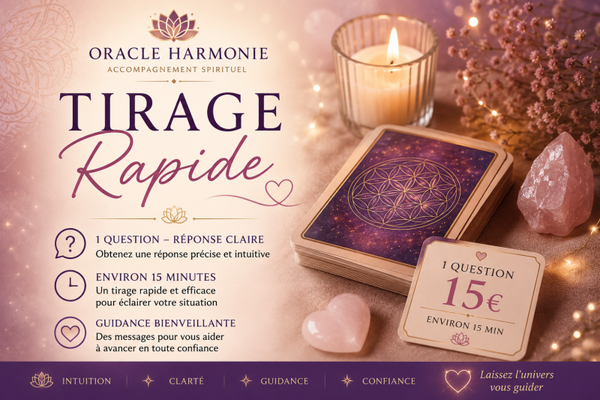 Tirage Rapide  15 €