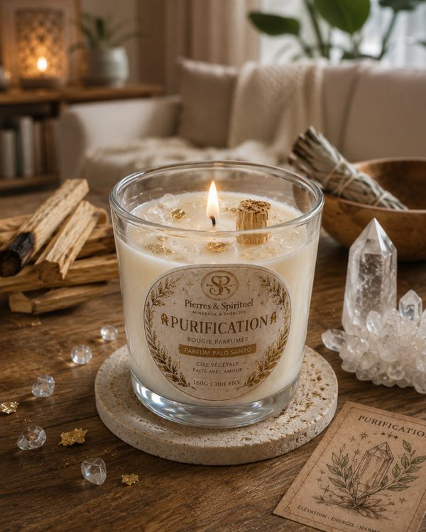 ✨ Bougie Purification  Prix : 19,90 € au lieu de 24,90 €