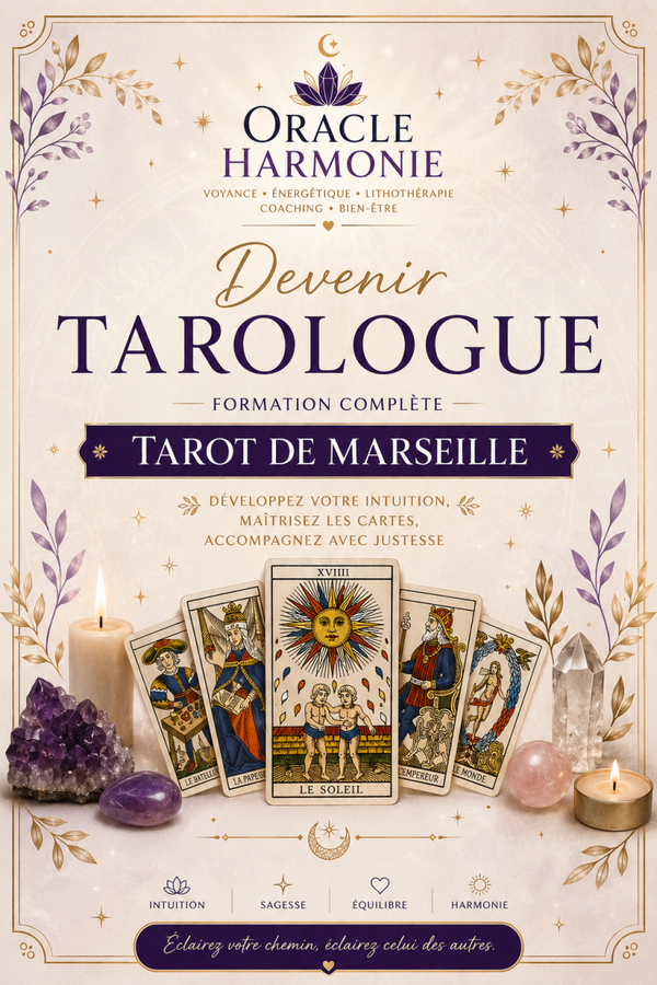 Formation complète – Devenir Tarologue | Tarot de Marseille