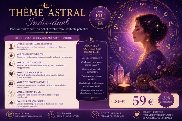 Thème astral individuel