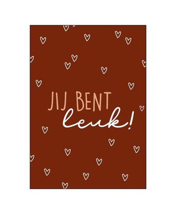 Wenskaarten - Jij bent leuk