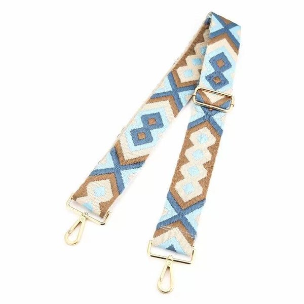 Bag Strap Evi Blue/Khaki