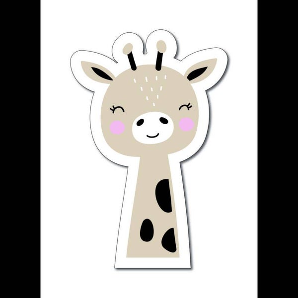 Muurcirkel Nynke de Giraffe 40 cm