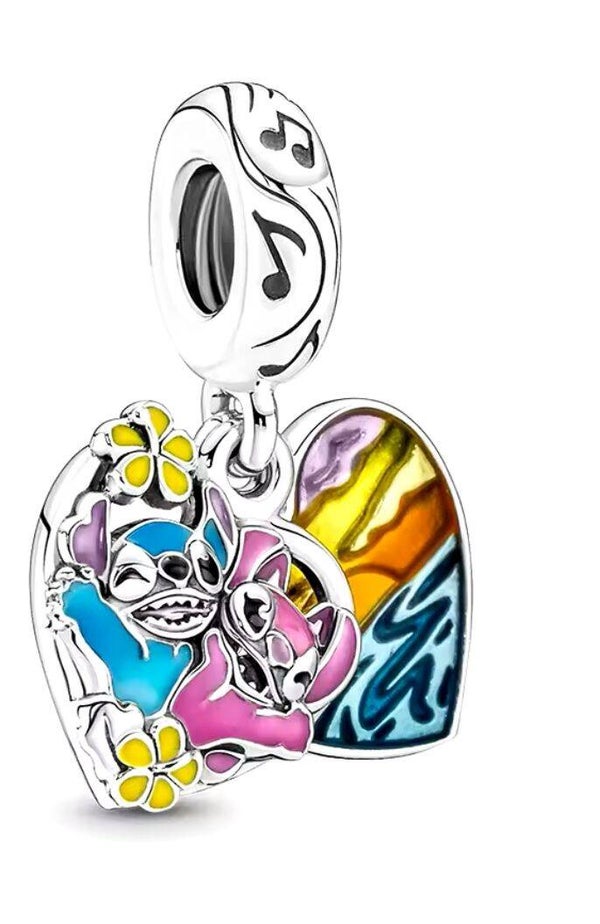 Bedel Lilo en Stitch zilver