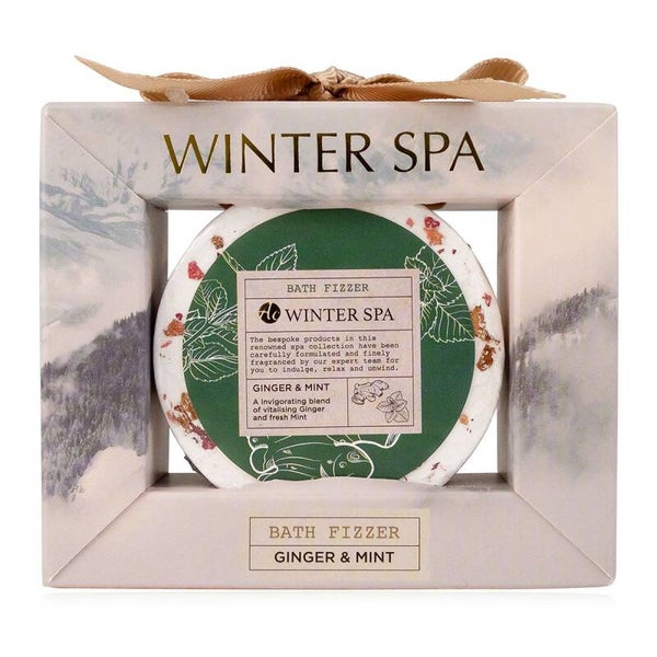 Badbom WINTER SPA in geschenkverpakking, geur: Gember & Munt 60 gr