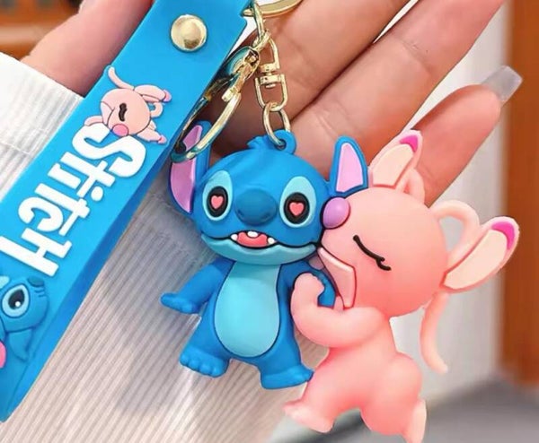 Sleutelhanger Angel & Stitch