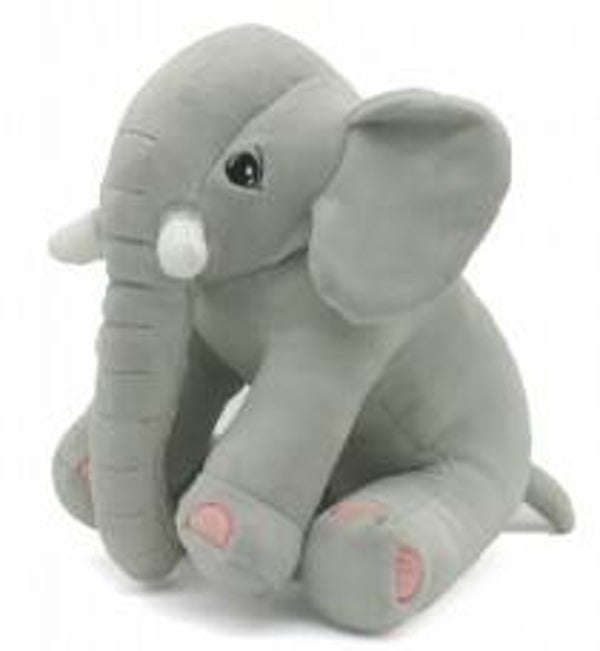 Pluche olifant grijs 25 cm