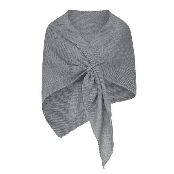 Omslagdoek / Sjaal Grijs