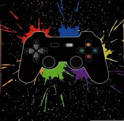 Kussen controller 45x45cm