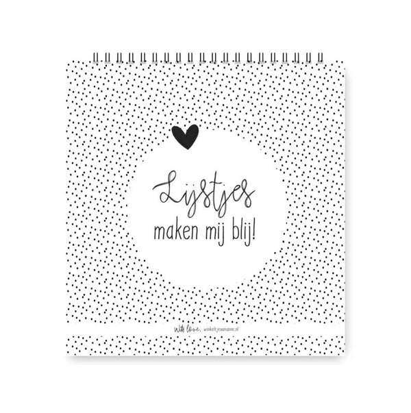 To do boekje | Mini | Lijstjes