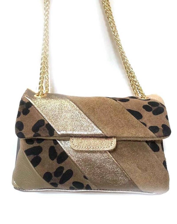 Double Cheetah Bag