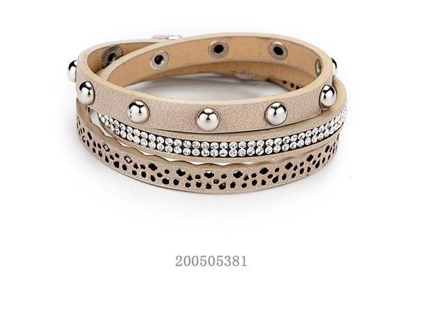 Armband beige print