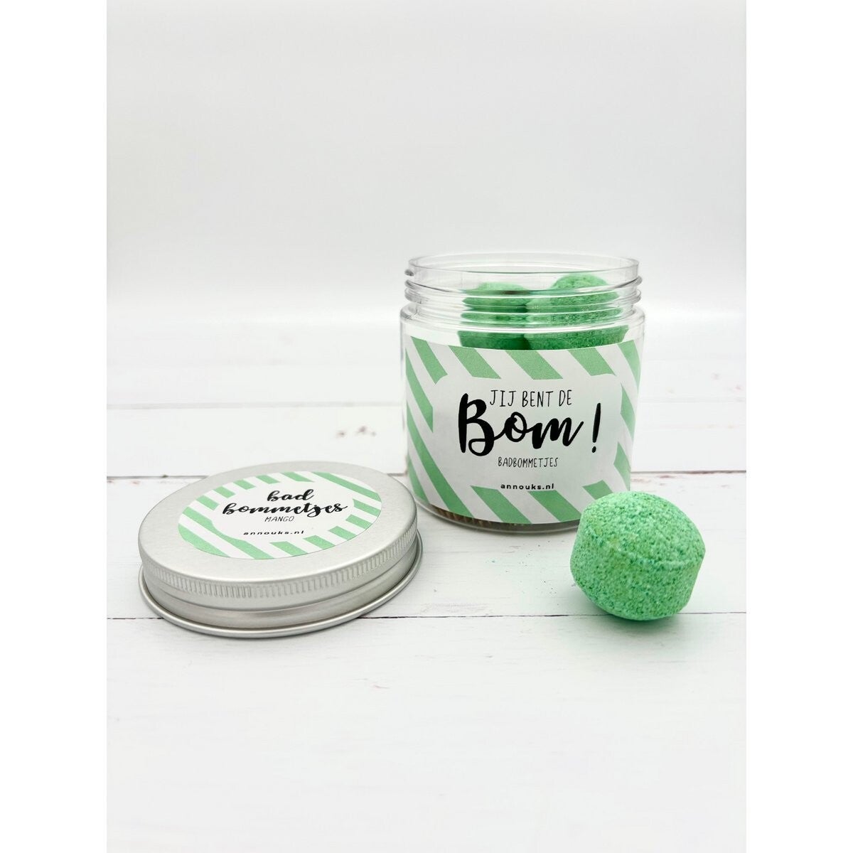 Badbommetjes “jij bent de bom” Mango