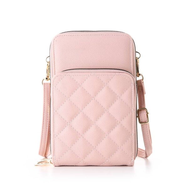 Tasje met vakjes PINK