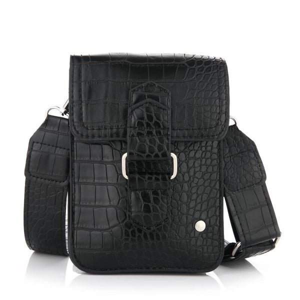 Tas Lieve Croco Zwart