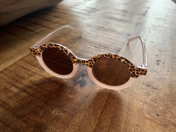 Zonnebril rose print