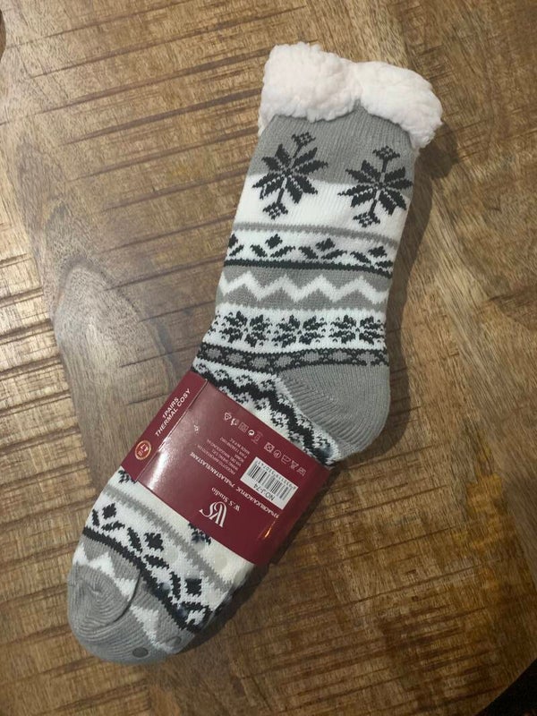 Winter Huissokken Grijs