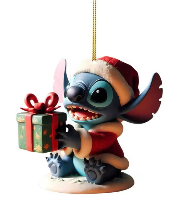 Stitch kersthanger plat model