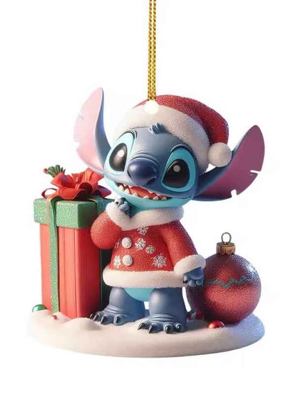 Stitch kersthanger plat model