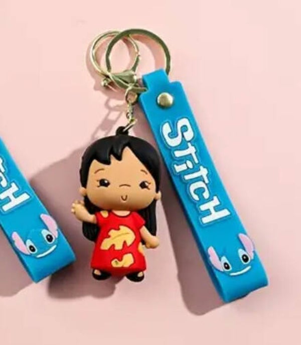 Sleutelhanger Lilo rode jurk