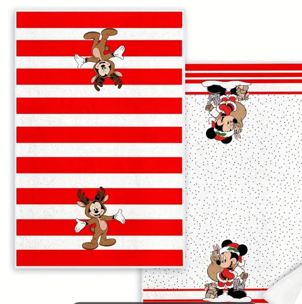 Mickey keuken handdoek 2 stuks kerst