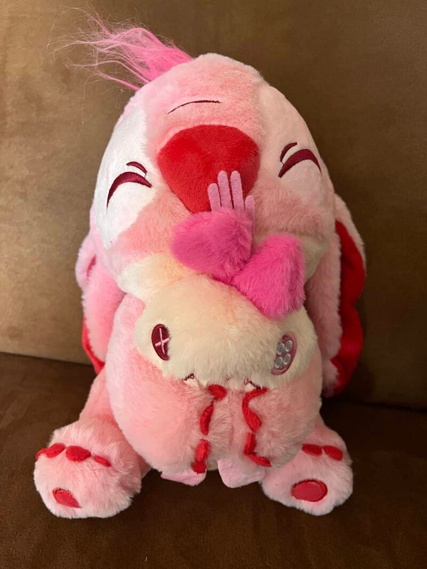 Angel met scrump. 2 knuffels.