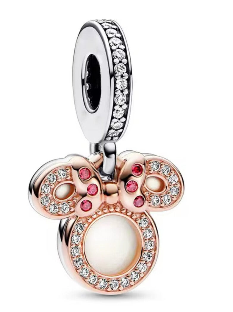 Bedel Minnie dubbel zilver