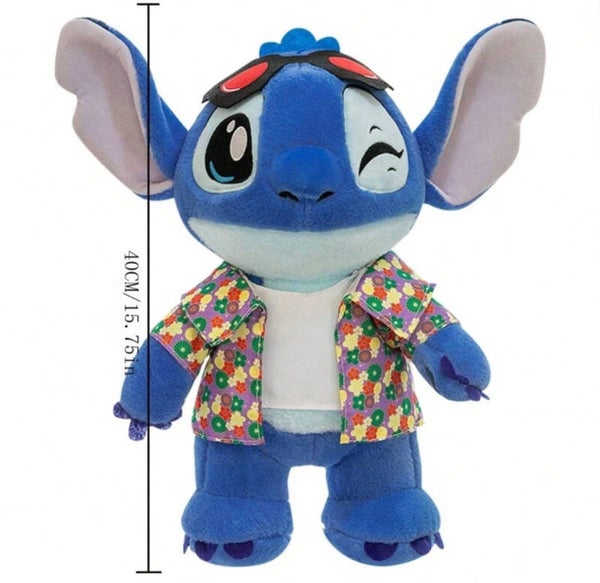 Grote stitch knuffel Hawaii 40 cm