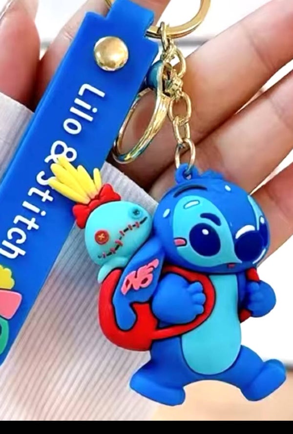 Sleutelhanger Stitch en scrump