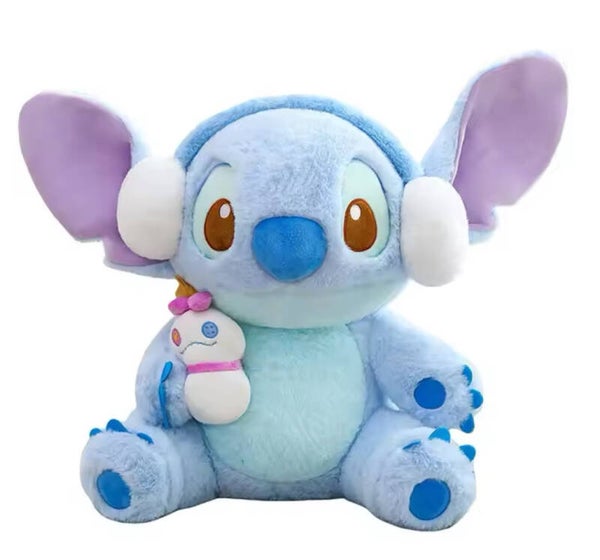 Limited edition Stitch knuffel winter 30cm